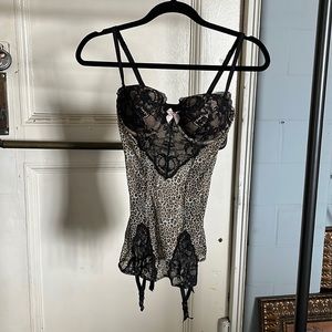 Victoria’s secret push up bra garter dress